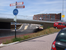 Bicycle freeways across Europe inspire me. Infrastructure design for all users!<br/>(Taken near the Haarlem Airport - Netherlands)