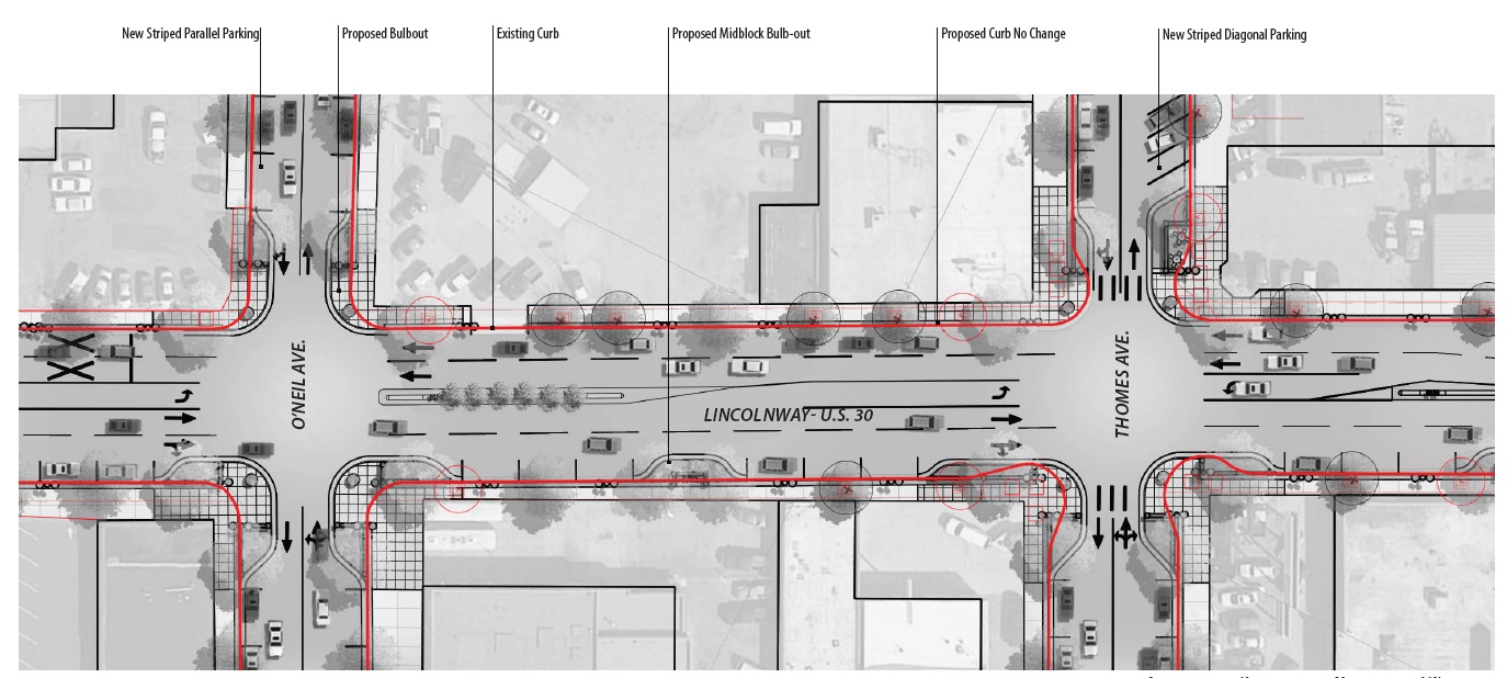 Help Shape Lincolnway: 5-Lane Design Option