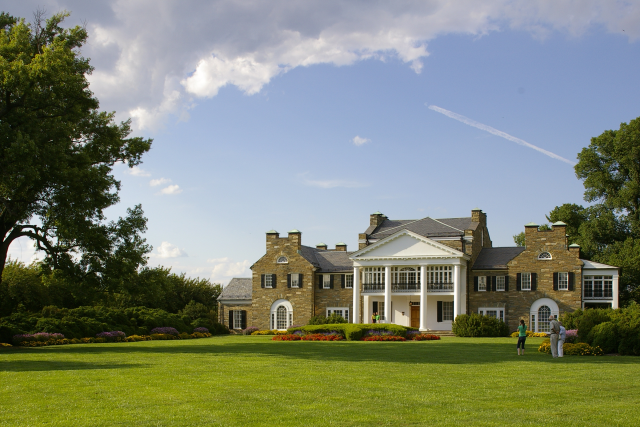 Glenview and the surrounding park and woodlands.