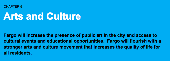 Do you have feedback on the Arts and Culture chapter?