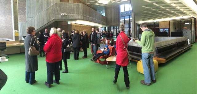 Last Saturday's afternoon tea and site tours at the campus