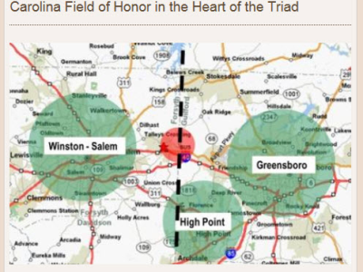 Carolina Field of Honor - a symbol of highest respect and honor
