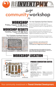 EASTLAKE-GARFIELD COMMUNITY DESIGN WORKSHOP