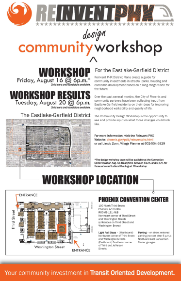 EASTLAKE-GARFIELD COMMUNITY DESIGN WORKSHOP