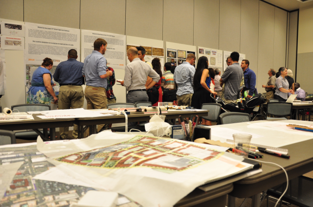 Good discussions following the mid review public workshop!