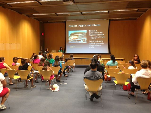 The PlanPHX event hosted by the Girl Scouts