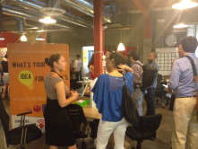 PlanPHX with the Big Book of Ideas during the Manifesto Project at CO+HOOTS.