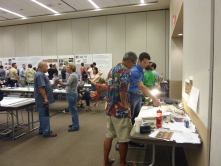 Mid-review aloud community members to discuss ideas with the Design Team.