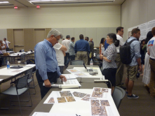 Designers had "open doors" policy to allow anyone to see their work and share ideas, even at their personal work stations.