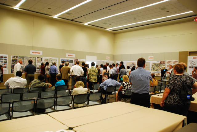 General overview focused on the connection of District neighborhoods and Van Buren Street.