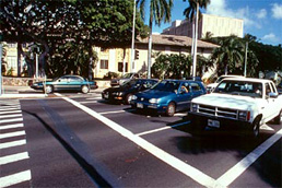 Advanced Stop Lines for Cars at Crosswalks