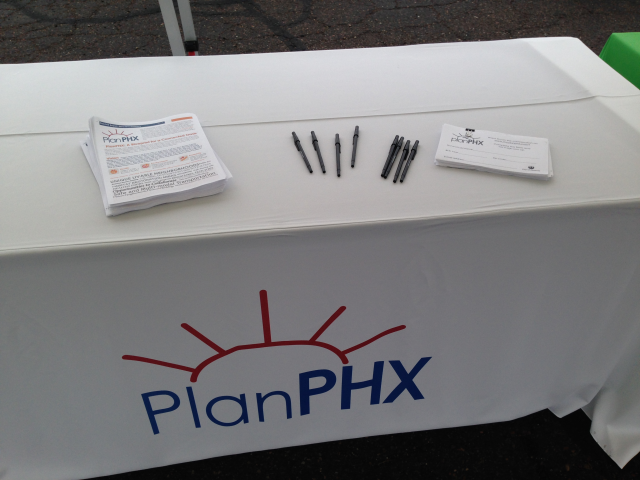 PlanPHX at the Color Canalscape event!