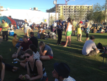 The annual Roosevelt Row Pie Social, temporarily activating vacant land in downtown Phoenix.