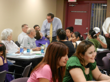Councilman Simplot with attendees at the PlanPHX meeting at Golden Gate Community Center on October 2, 2012