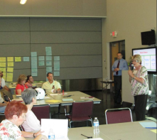 Councilwoman Williams at PlanPHX at the Goelet A.C. Beuf Center on April 20, 2012.