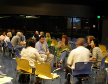 Residents discussing what their big ideas are for Phoenix at the Maryvale Community Center event, October 11th, 2012.