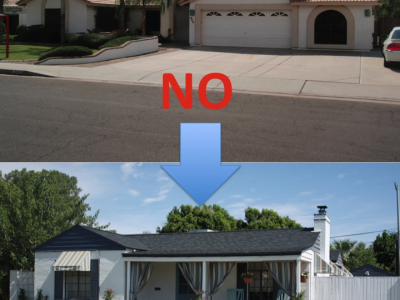 No More "Garage Door" neighborhoods