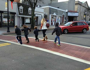 Ensure all intersections have crosswalks