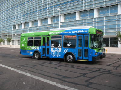 Change the DASH Bus Route to better reflect our "new" downtown