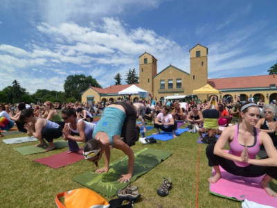 Yoga Rocks the Park - Steele Indian School Park