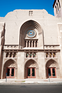 First Baptist Church urban ruin downtown
