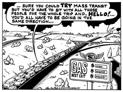 No new Freeways, only Mass Transit projects!