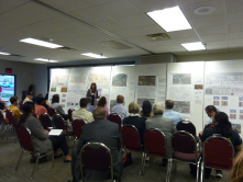 Final presentations covered an entire wall