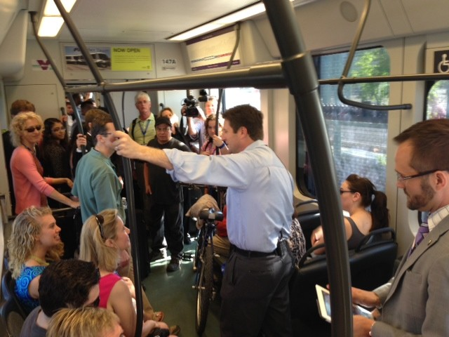Mayor Stanton on Light Rail discussing PlanPHX.