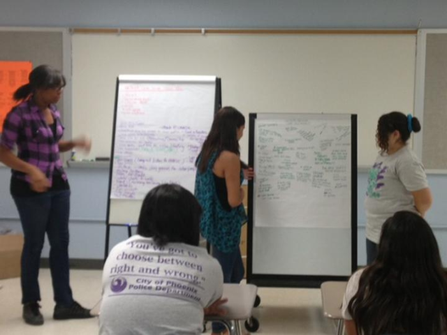 PlanPHX at Atkinson Middle School's Wake Up summer program