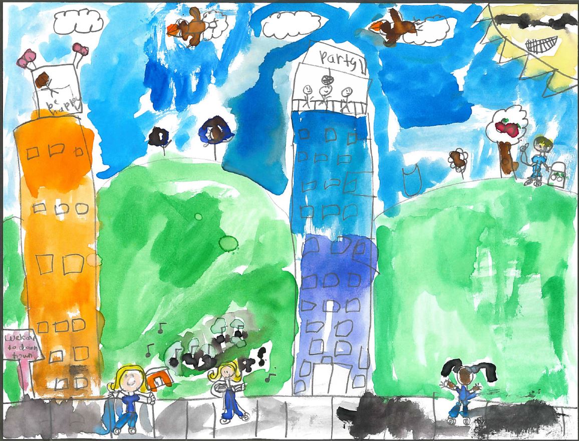 PlanPHX Create an Even More Vibrant Downtown Core Values School Art Contest