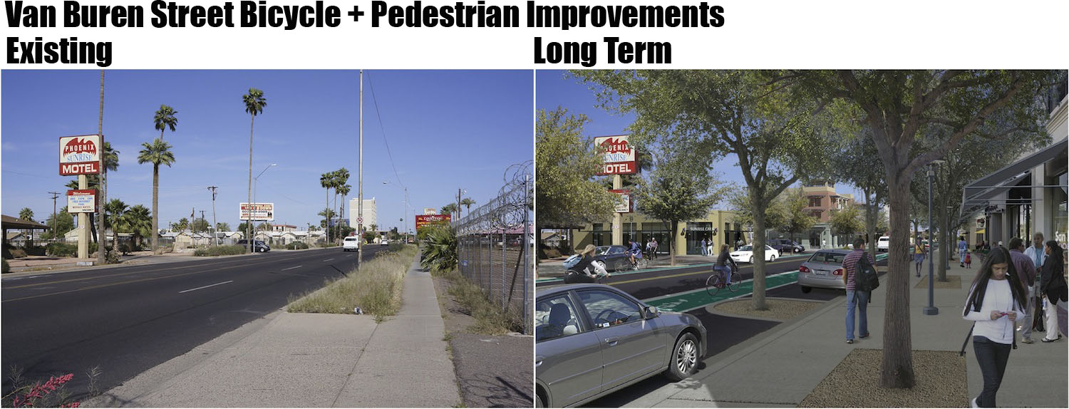 Van Buren Bicycle and Pedestrian Improvements