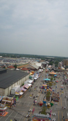Midway at Indiana State Fair