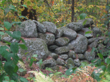 stone wall near Quabbin reservoir. This is important to me since it represents the rich history of our town.
