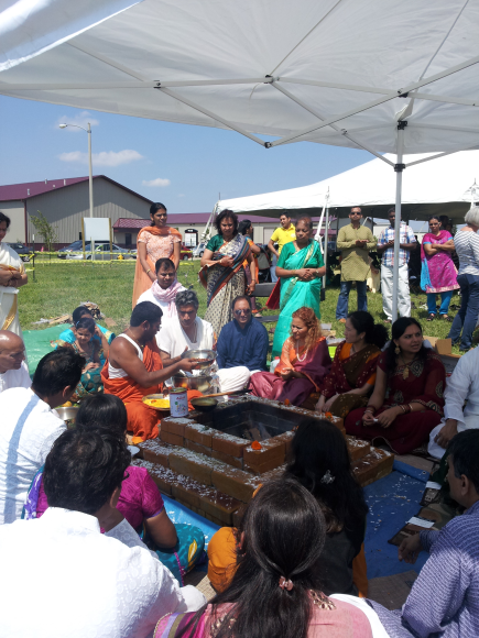 Ground opening of the new Vedic Center