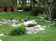 Informal gathering spaces...
