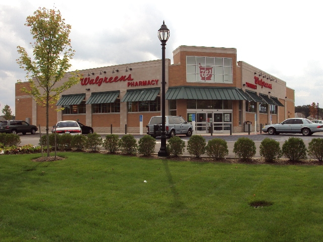 Nicely landscaped for downtown