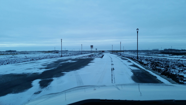 Recently developed agricultural field west of Davies High School, waiting for low-density (likely) housing.