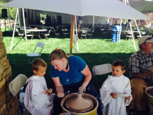 Family fun at the Timpanogos Storytelling Festival at Mt Timpanogos Park Orem, Utah!