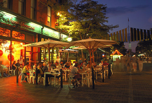 Church Street in Burlington, Vermont