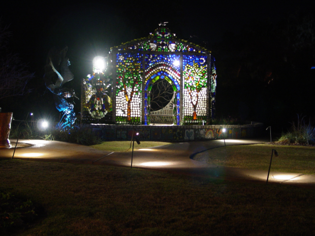 Minnie Evans Bottle House Enchanted Airlie 2012