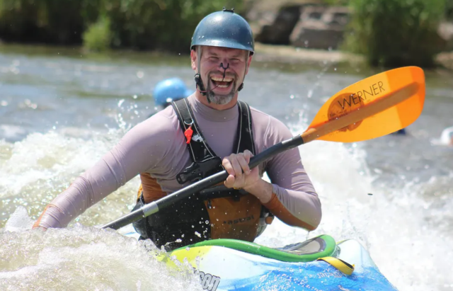 The new whitewater trails downtown are the BEST!