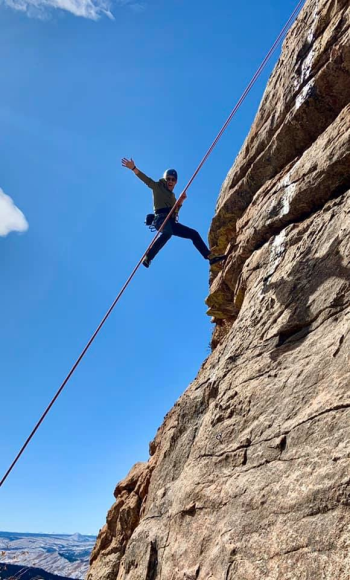 I took this photo in late Fall 2019. Climbing in Devil’s Head is pure joy and relatively secluded on the Front Range. 