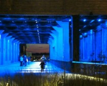 Better lighting for the 4th Street/Taylor Street Tunnel