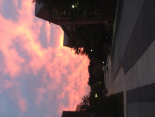 The view between Niejadlik and the Student Center