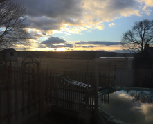 My space is anywhere where I can watch the sun set because it is the most beautiful and relaxing thing. 
