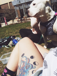 stu lawn with my friends pit…I really like the circle thing between Mead and Occum