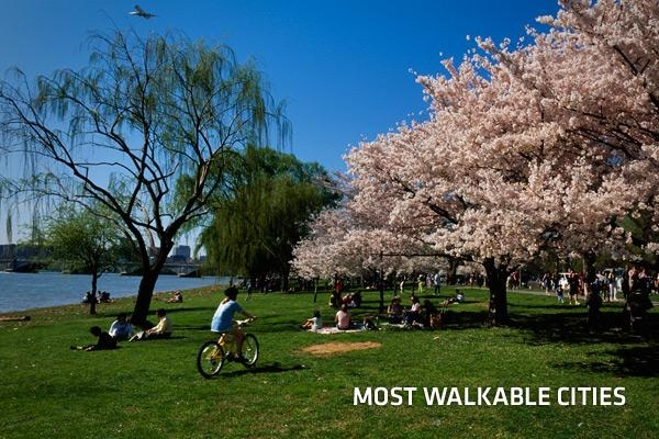 We need a walkable city center with more green space.