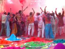 Indian festival of colors ( a place where all cultures are welcome and celebrated!)