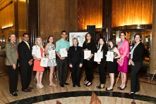 Proud to celebrate the young artists in our school through the annual Mayor's Art Scholarship competition!