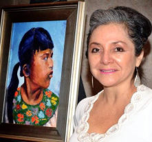 Featured artist at TBH 2014 Latin Fever Gala, Lilibeth André, Lilibeth André Art & Design. http://www.lilibethandre.com